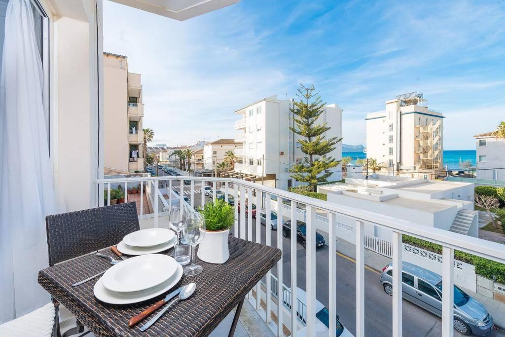 Cozy Apartment With Sea Views,Can Picafort كان بيكافورت المظهر الخارجي الصورة